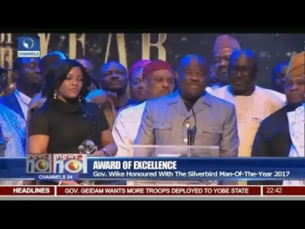 Video: Governor Wike Retains Title As Sun Governor Of The Year